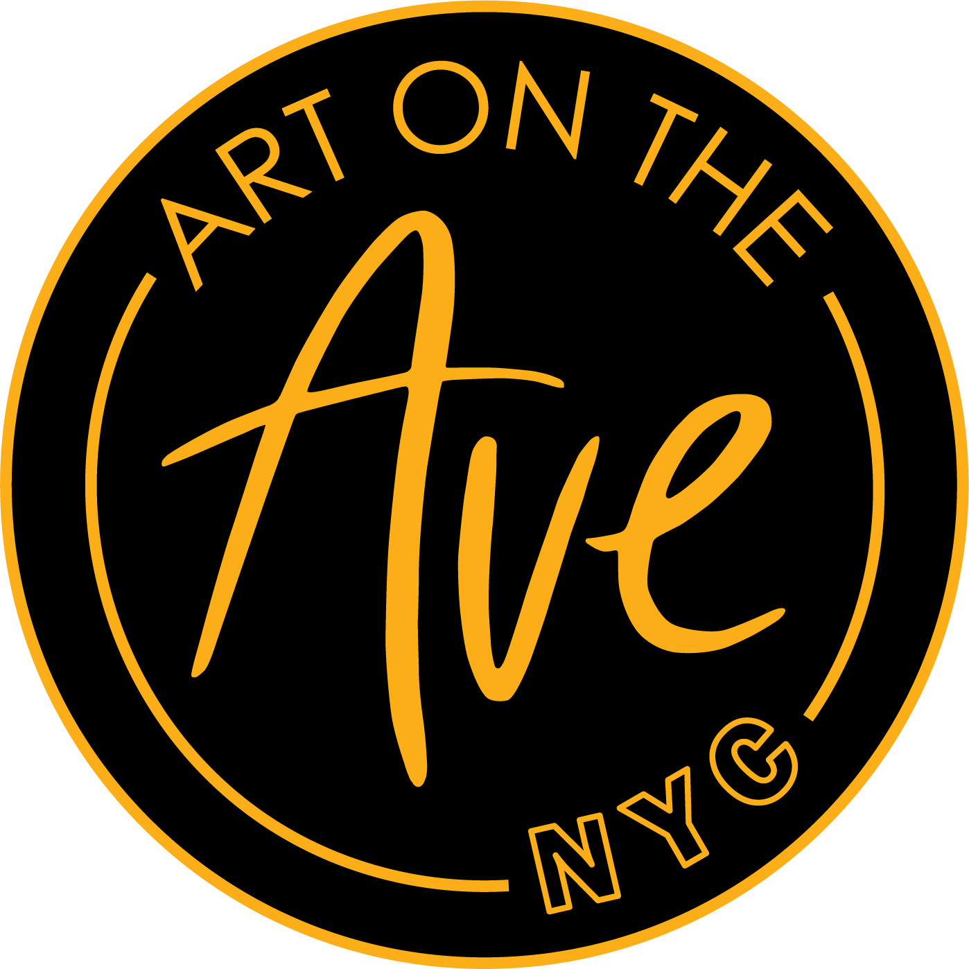 Art on the Ave Logo Black (1)