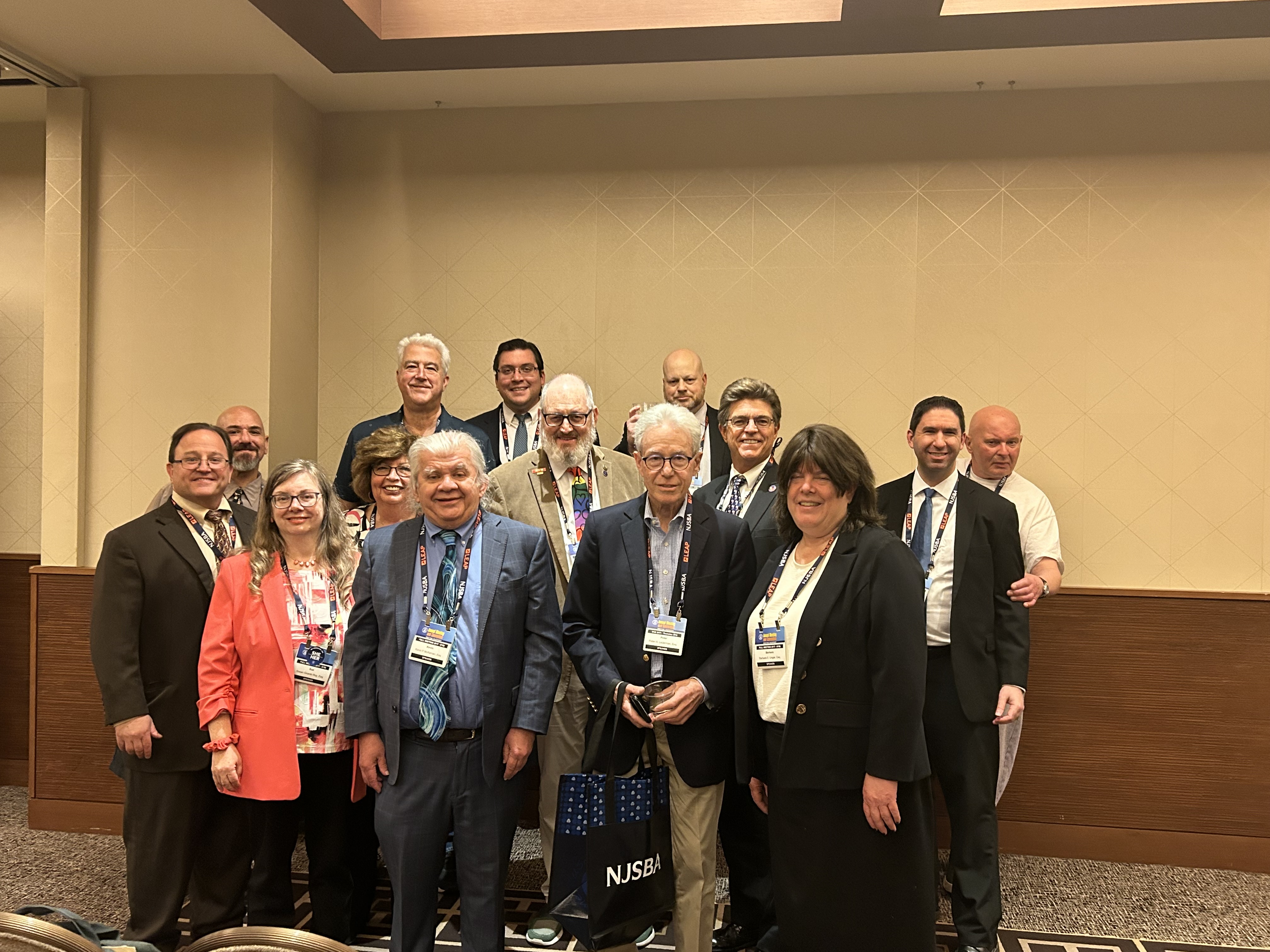 Kevin McKernan with committee